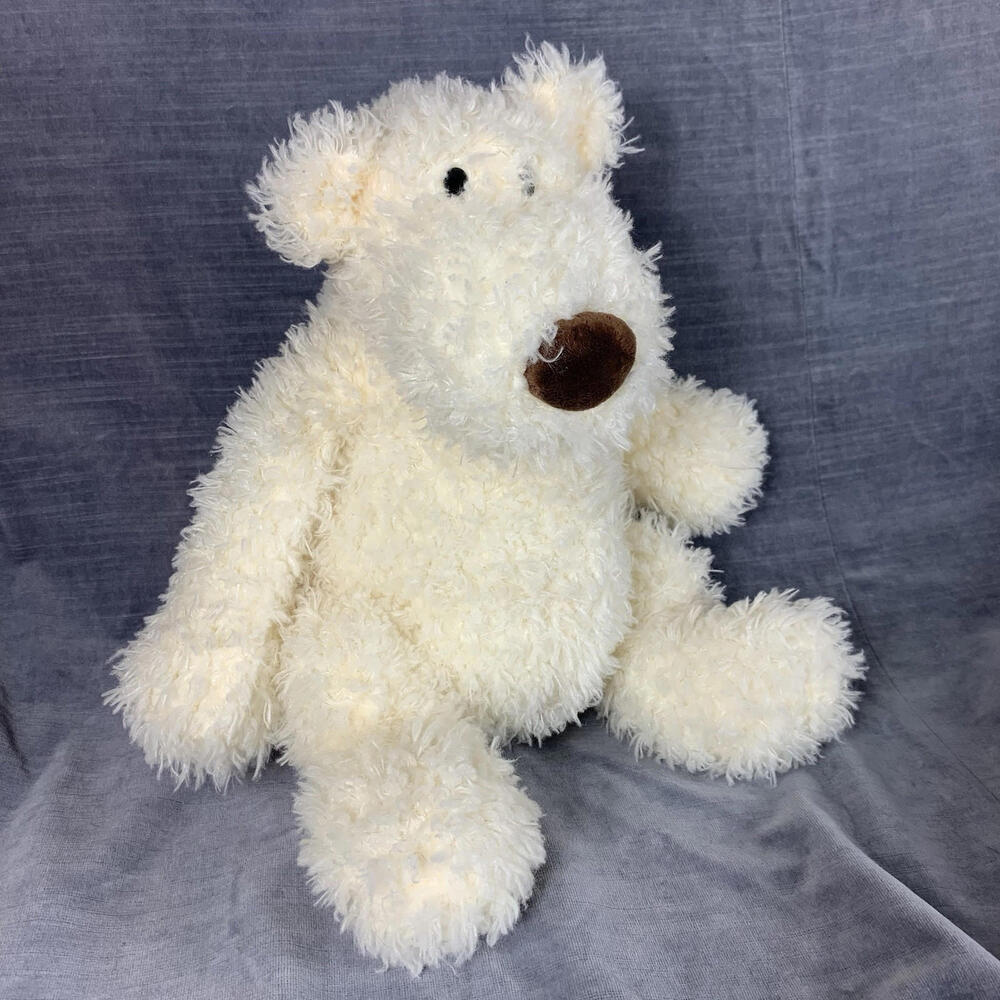 Gund Teddy Polar Bear Cream Soft Fuzzy 17”